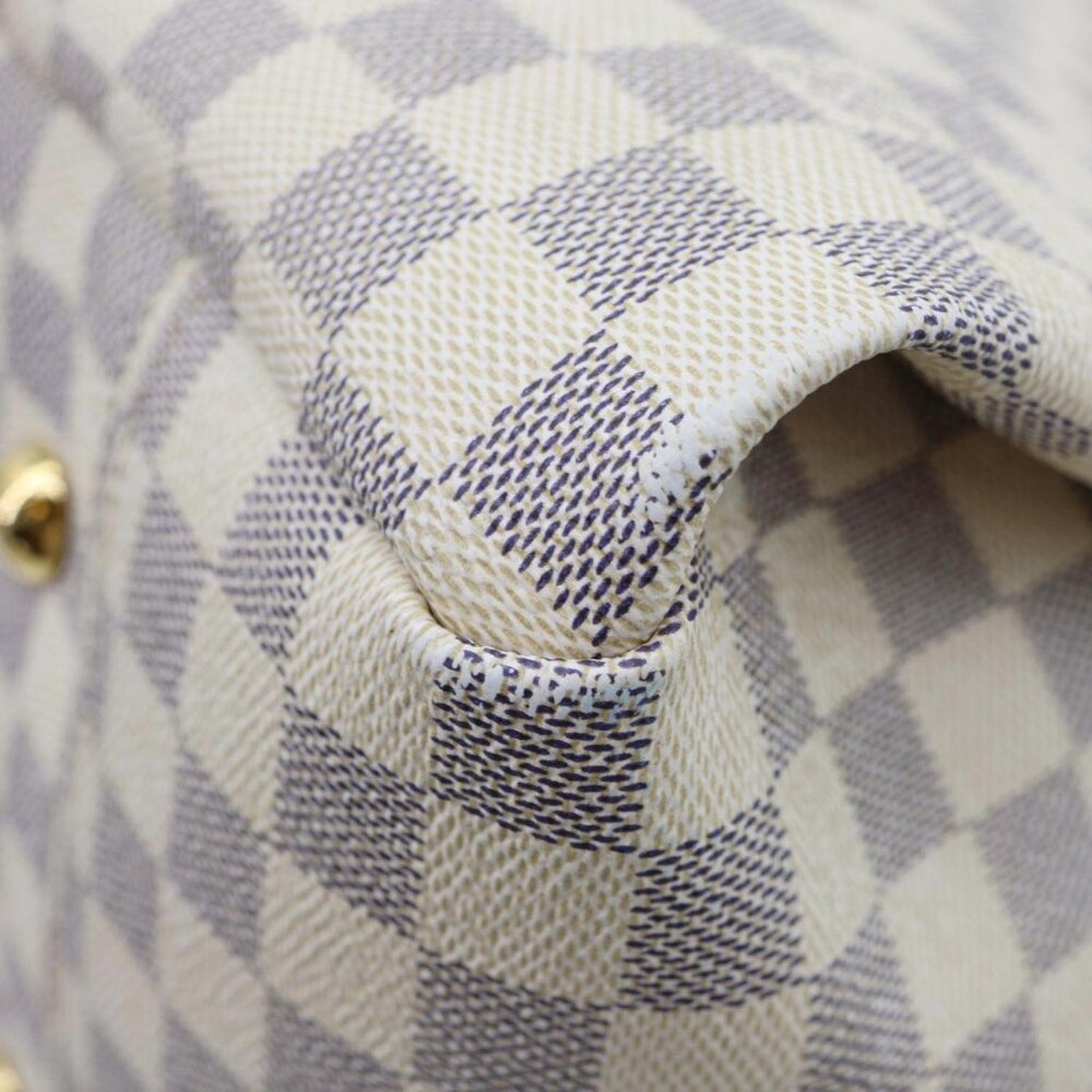 Louis Vuitton Artsy MM Damier Azur Hobo Bag White - Picture 10 of 13
